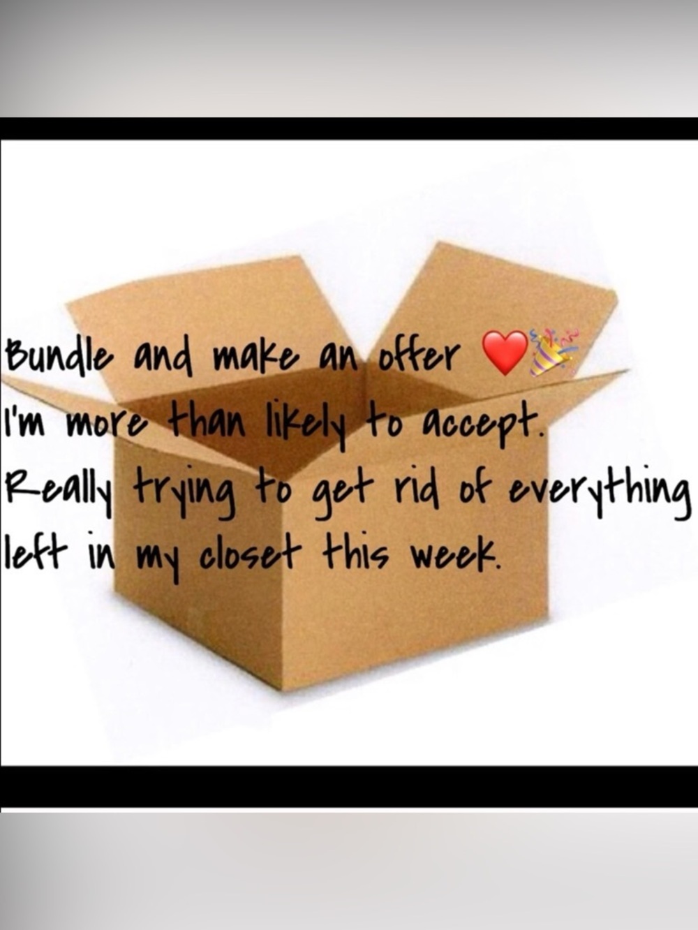Make me an offer!